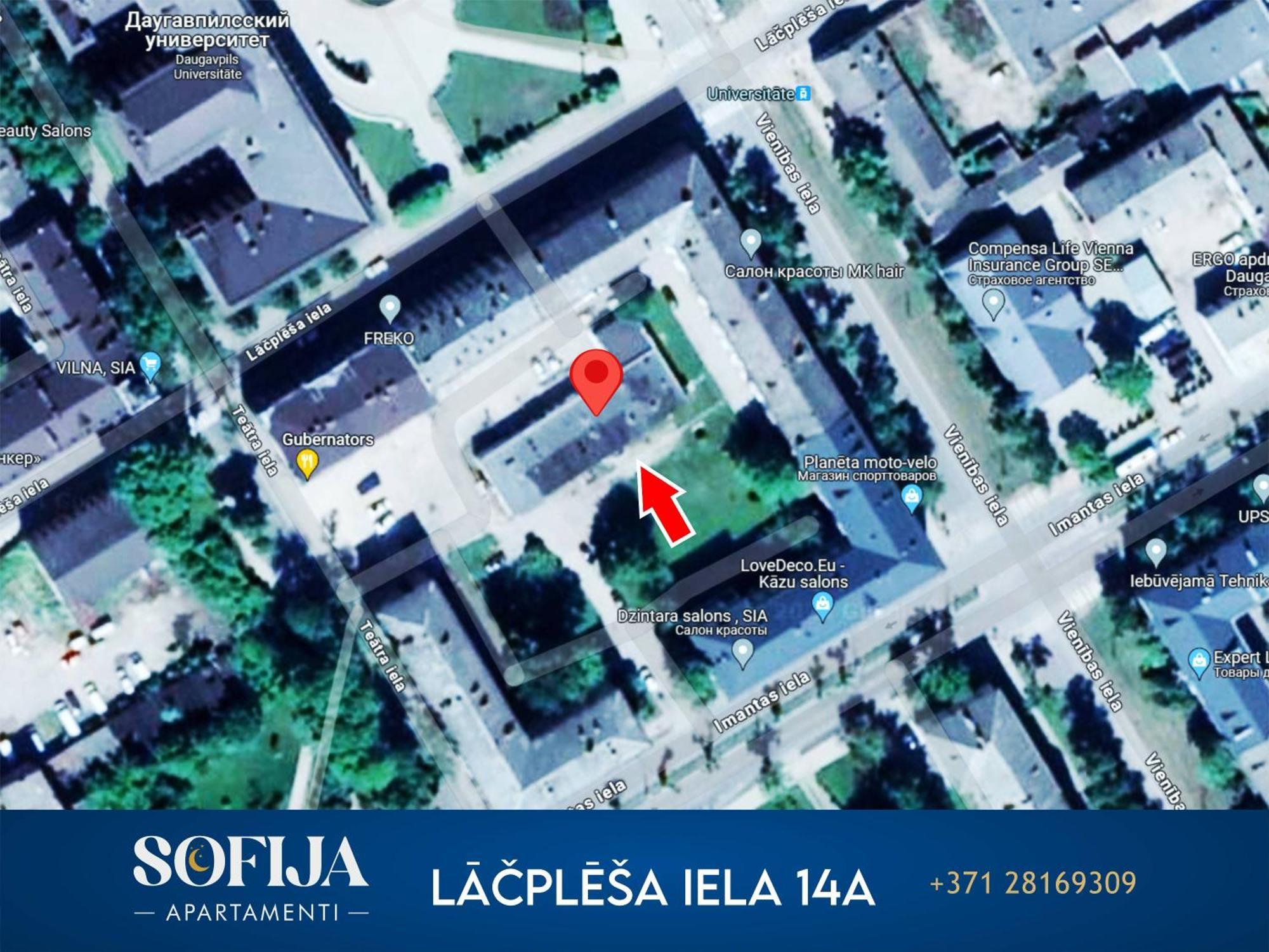 Sofija Apartamenti Apartman Daugavpils Kültér fotó